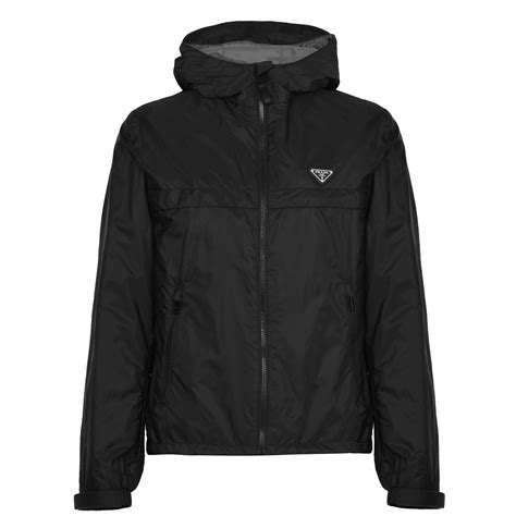 prada mens waterproof jacket|prada nylon jacket men's.